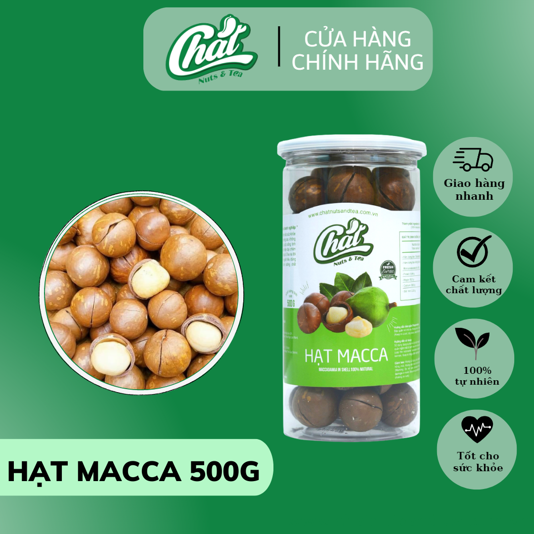 Hạt macca 500g